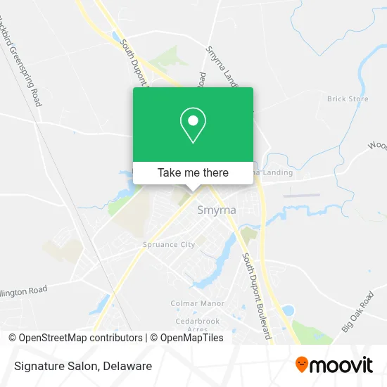 Signature Salon map