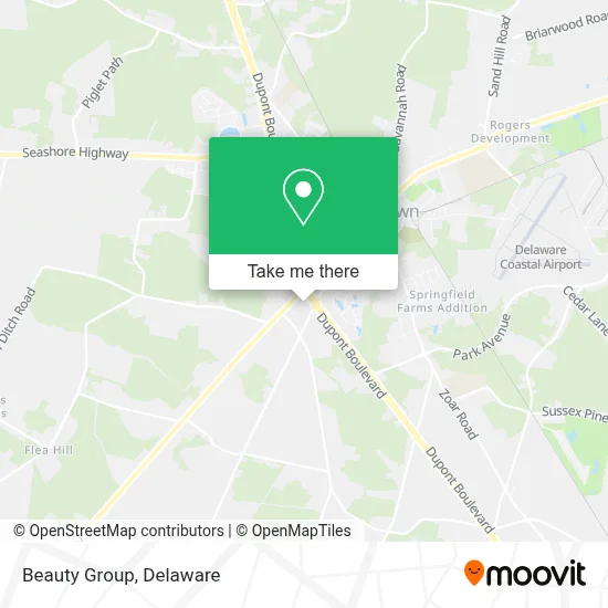 Beauty Group map