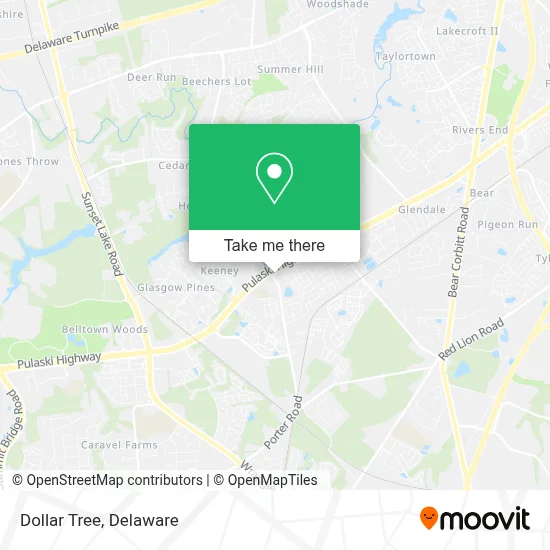 Dollar Tree map