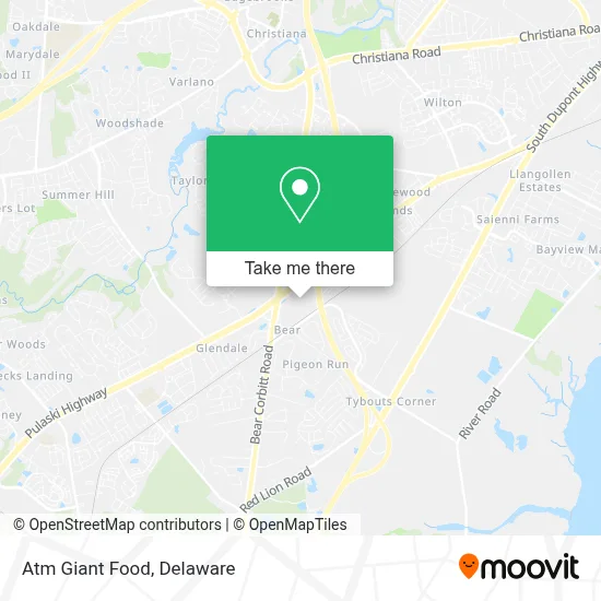 Atm Giant Food map