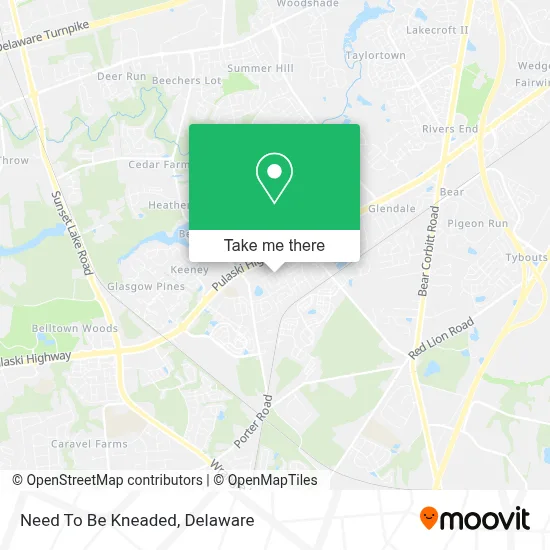 Need To Be Kneaded map