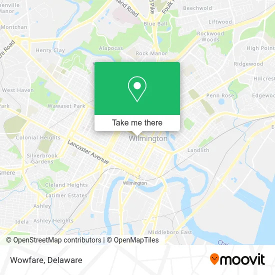Wowfare map