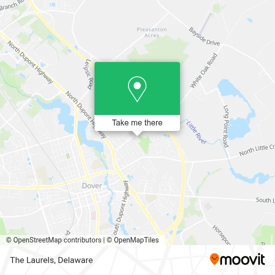 The Laurels map