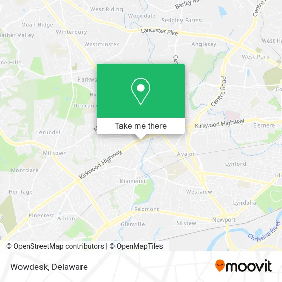 Wowdesk map