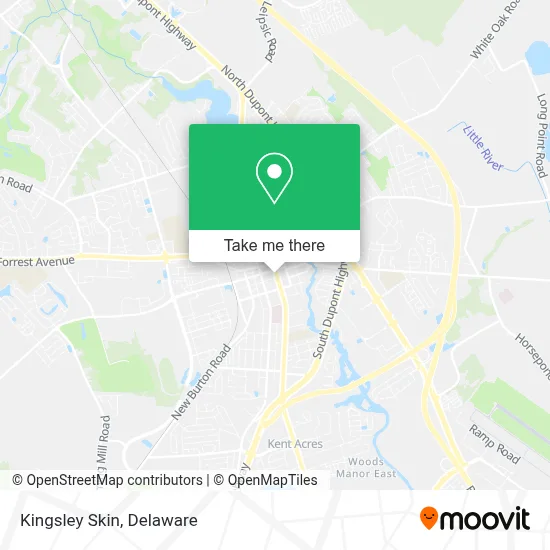 Kingsley Skin map