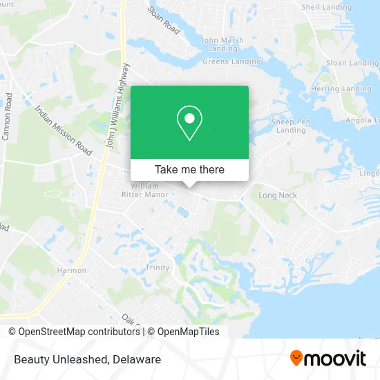 Beauty Unleashed map