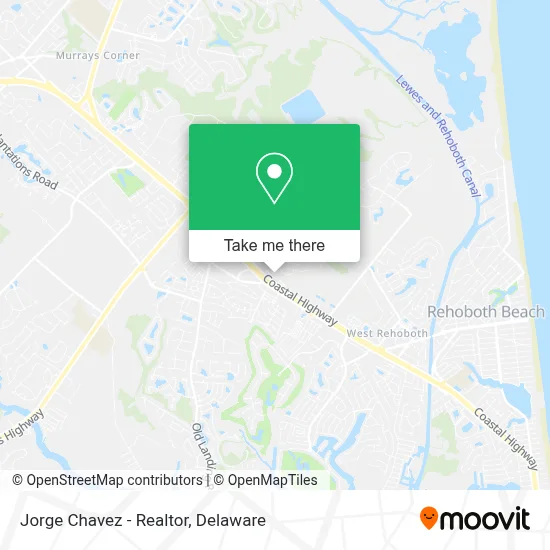Jorge Chavez - Realtor map