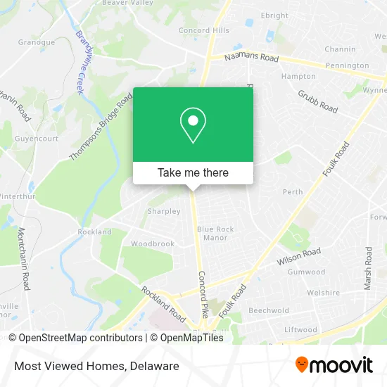 Most Viewed Homes map