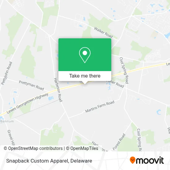 Snapback Custom Apparel map