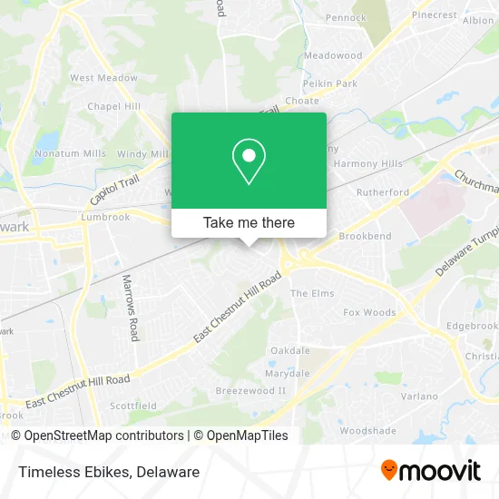 Timeless Ebikes map