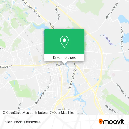Menutech map