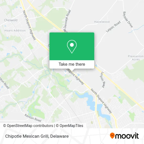 Chipotle Mexican Grill map