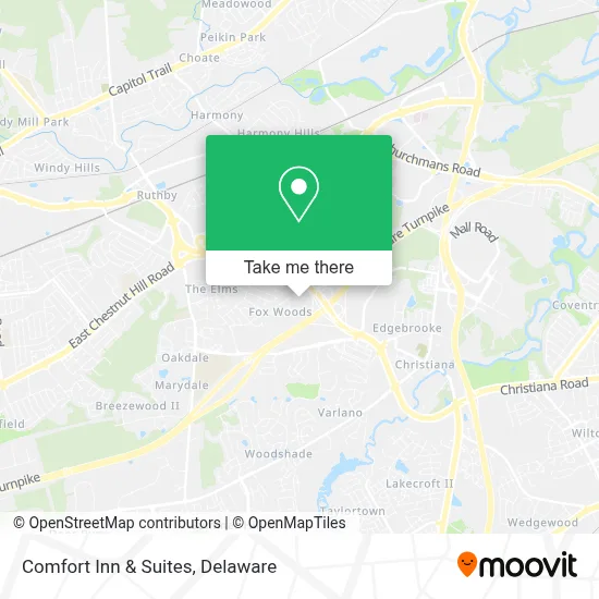Comfort Inn & Suites map