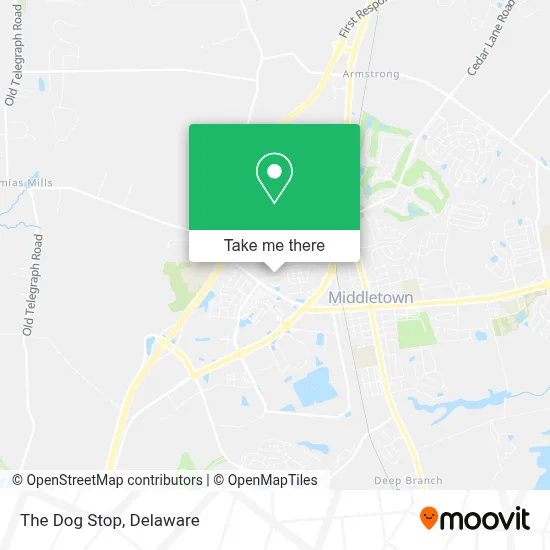 The Dog Stop map