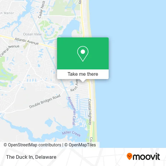 The Duck In map