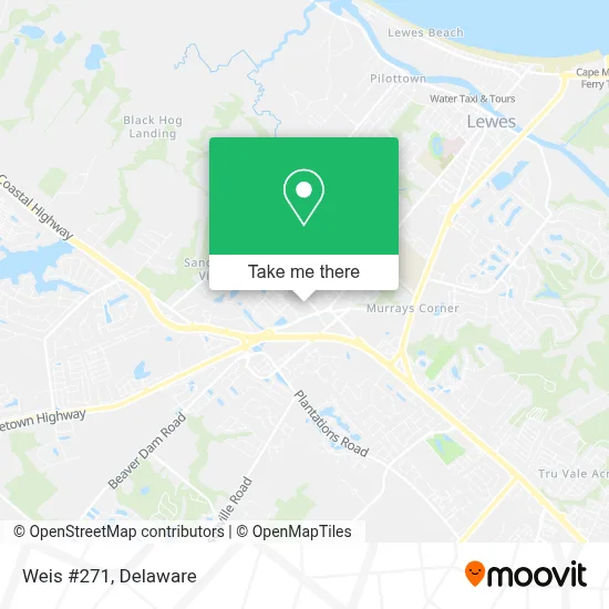 Weis #271 map