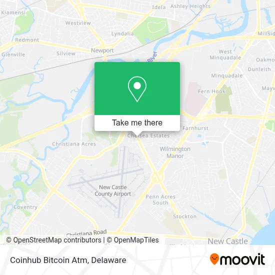 Coinhub Bitcoin Atm map