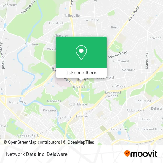 Network Data Inc map