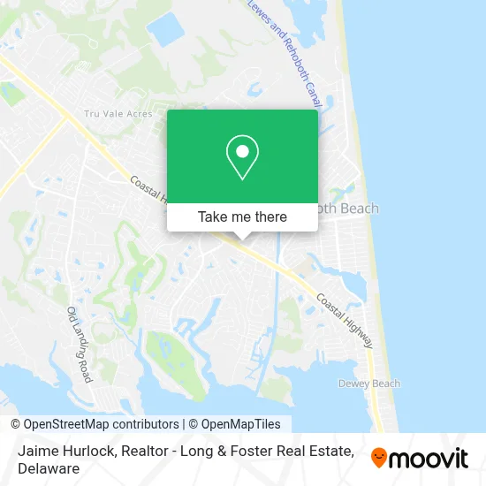Jaime Hurlock, Realtor - Long & Foster Real Estate map