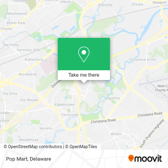 Pop Mart map