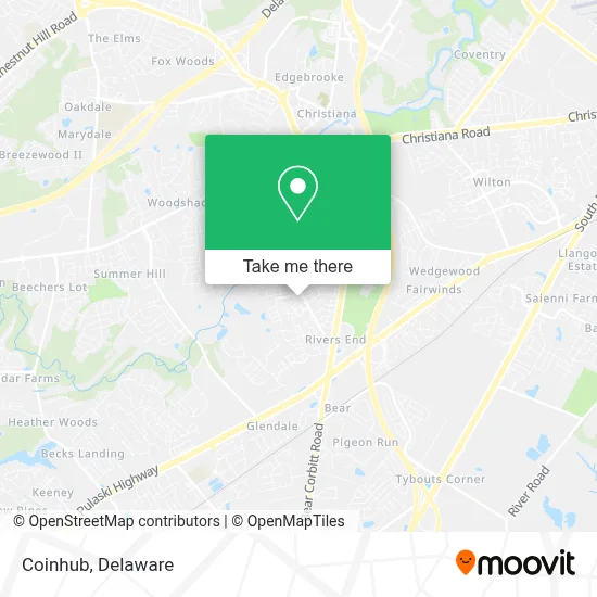 Coinhub map