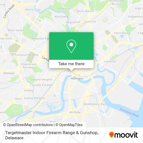 Targetmaster Indoor Firearm Range & Gunshop map