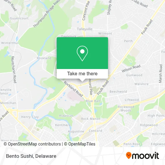Bento Sushi map