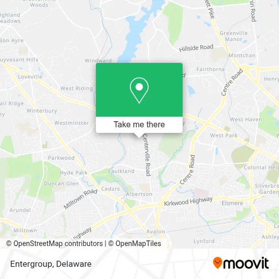 Entergroup map
