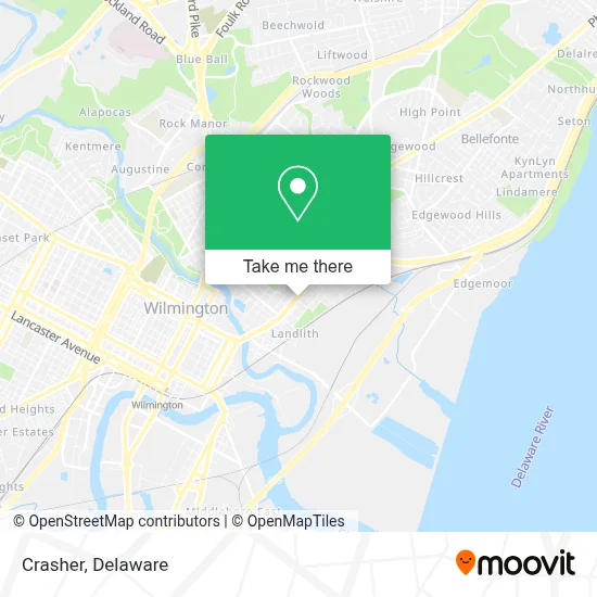 Crasher map