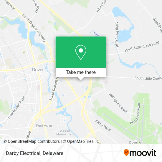 Darby Electrical map