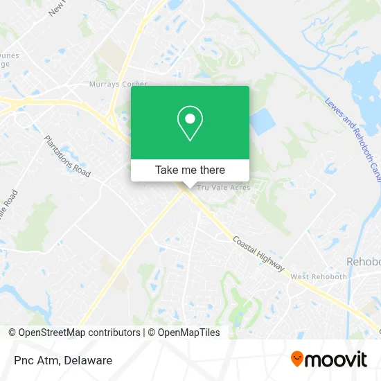 Pnc Atm map