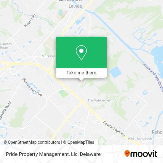 Pride Property Management, Llc map