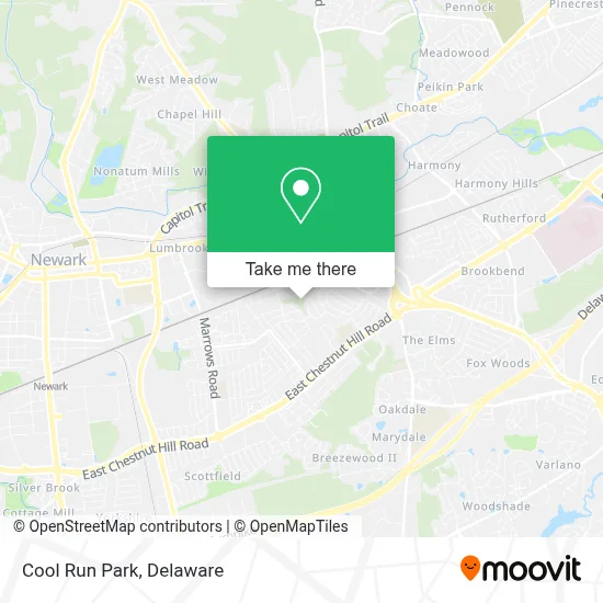 Cool Run Park map
