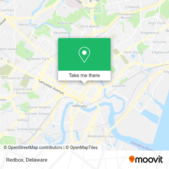 Redbox map