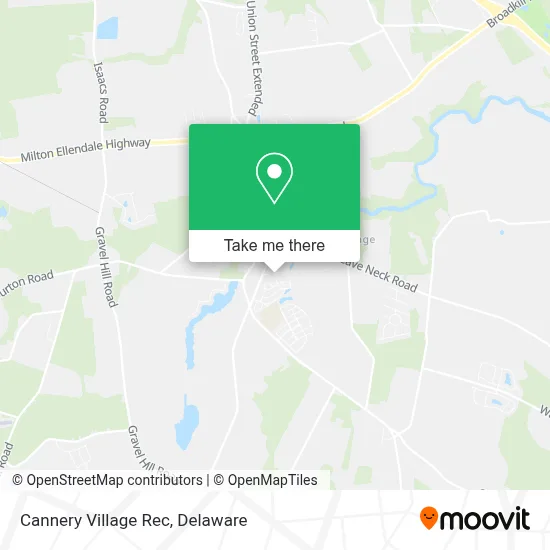 Cannery Village Rec map