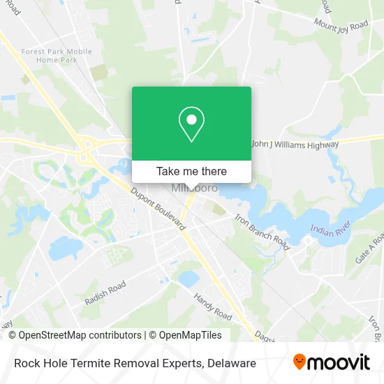 Rock Hole Termite Removal Experts map