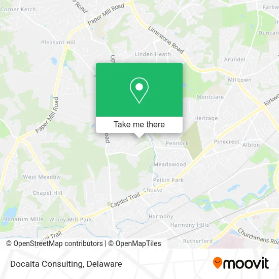 Docalta Consulting map