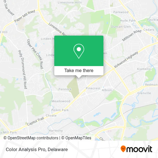 Color Analysis Pro map
