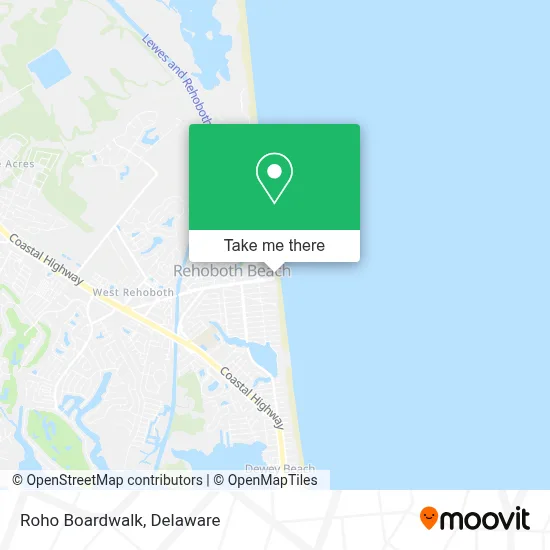 Roho Boardwalk map