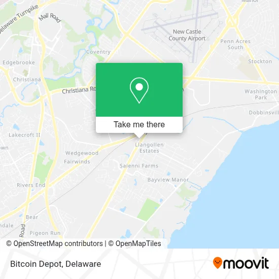 Bitcoin Depot map