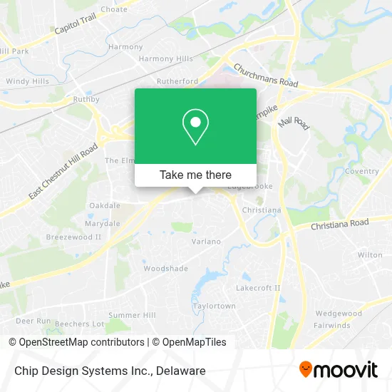 Chip Design Systems Inc. map