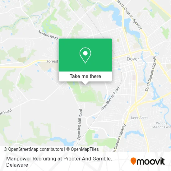 Manpower Recruiting at Procter And Gamble map
