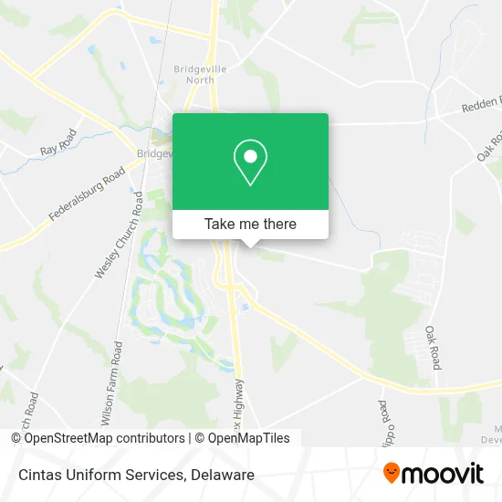 Cintas Uniform Services map