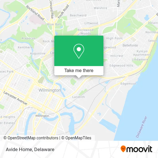 Avide Home map
