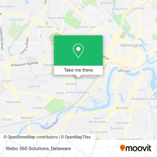 Webo 360 Solutions map