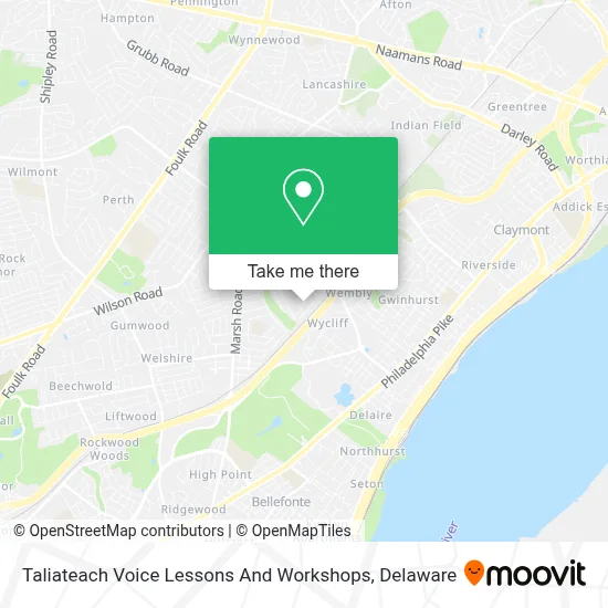 Taliateach Voice Lessons And Workshops map