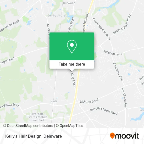 Kelly's Hair Design map