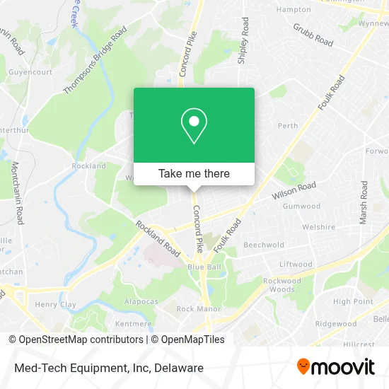 Med-Tech Equipment, Inc map