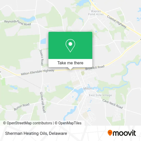 Sherman Heating Oils map