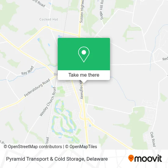 Pyramid Transport & Cold Storage map